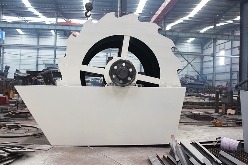 XSD輪斗式洗砂機(jī)車(chē)間圖片