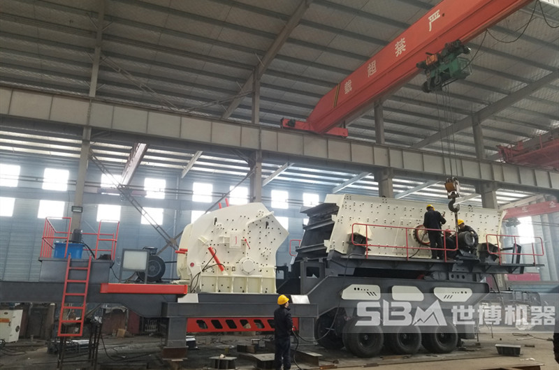 建筑垃圾專用破碎機生產車間