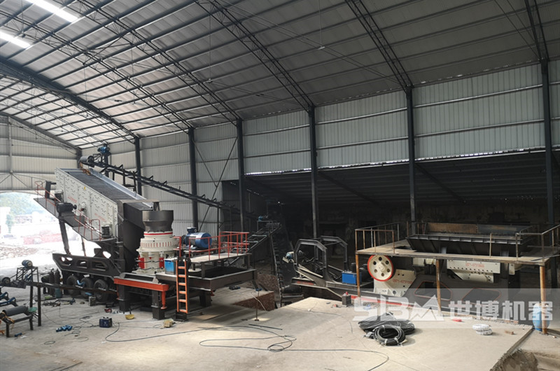 時產三四百噸石料石子生產線移動配置