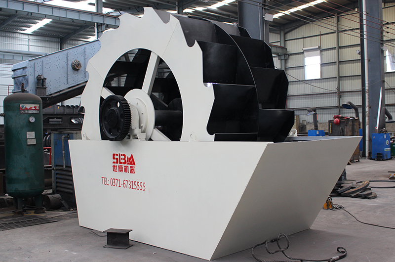 輪式洗砂機，篩洗一體洗沙機