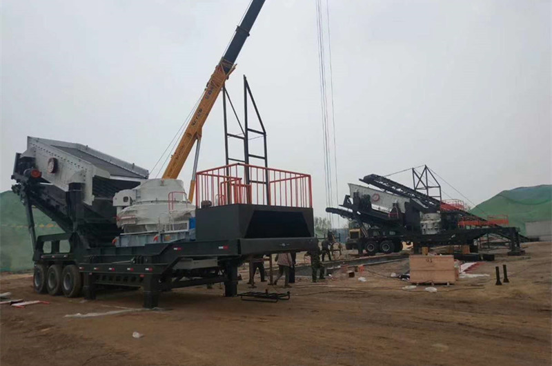 移動花崗巖破碎制砂加工設備