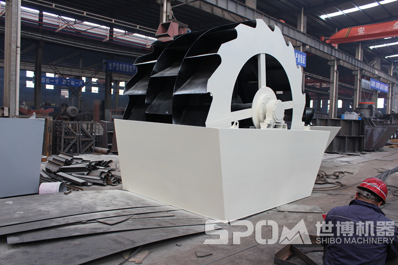 三輪水洗機制砂機器