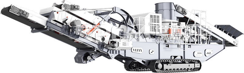 履帶移動圓錐破碎站結構圖