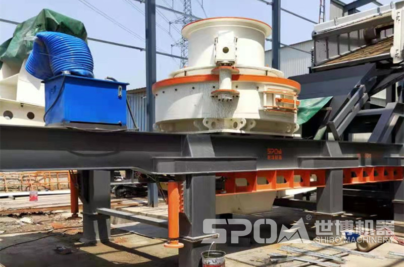 移動式河卵石破碎制砂機