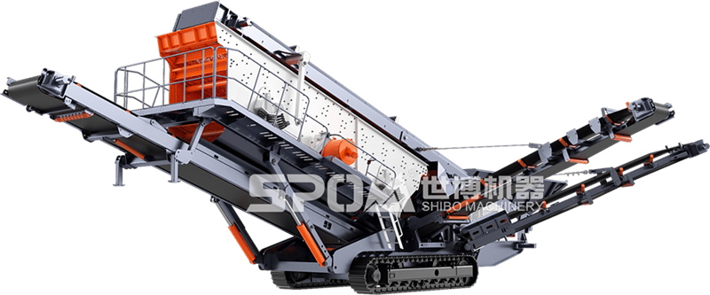 國產履帶式移動篩分設備